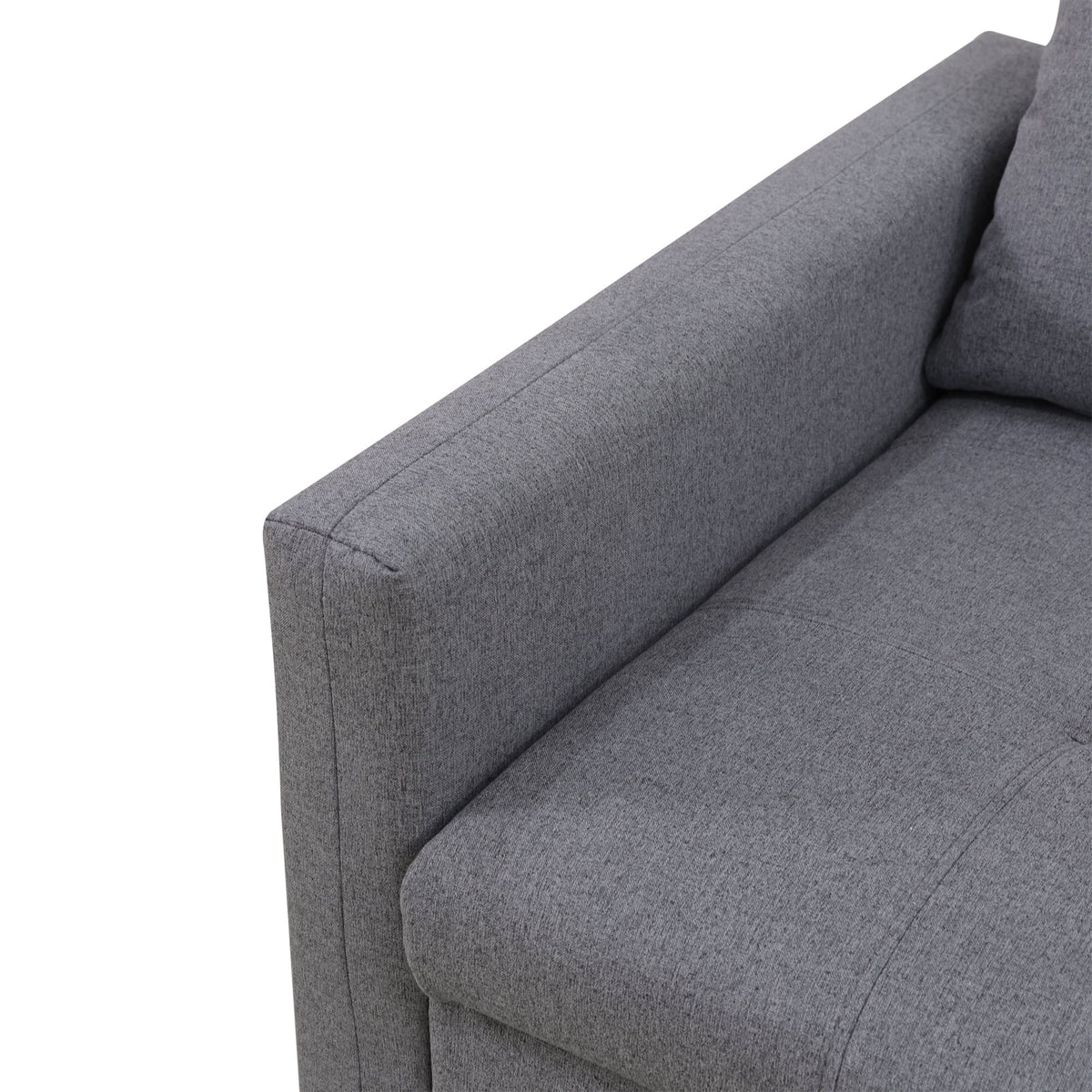 Aukfa 68" Small Sofa Couch Comfy Mid Century Modern Loveseat Sofa for Living Room Bedroom, Cream