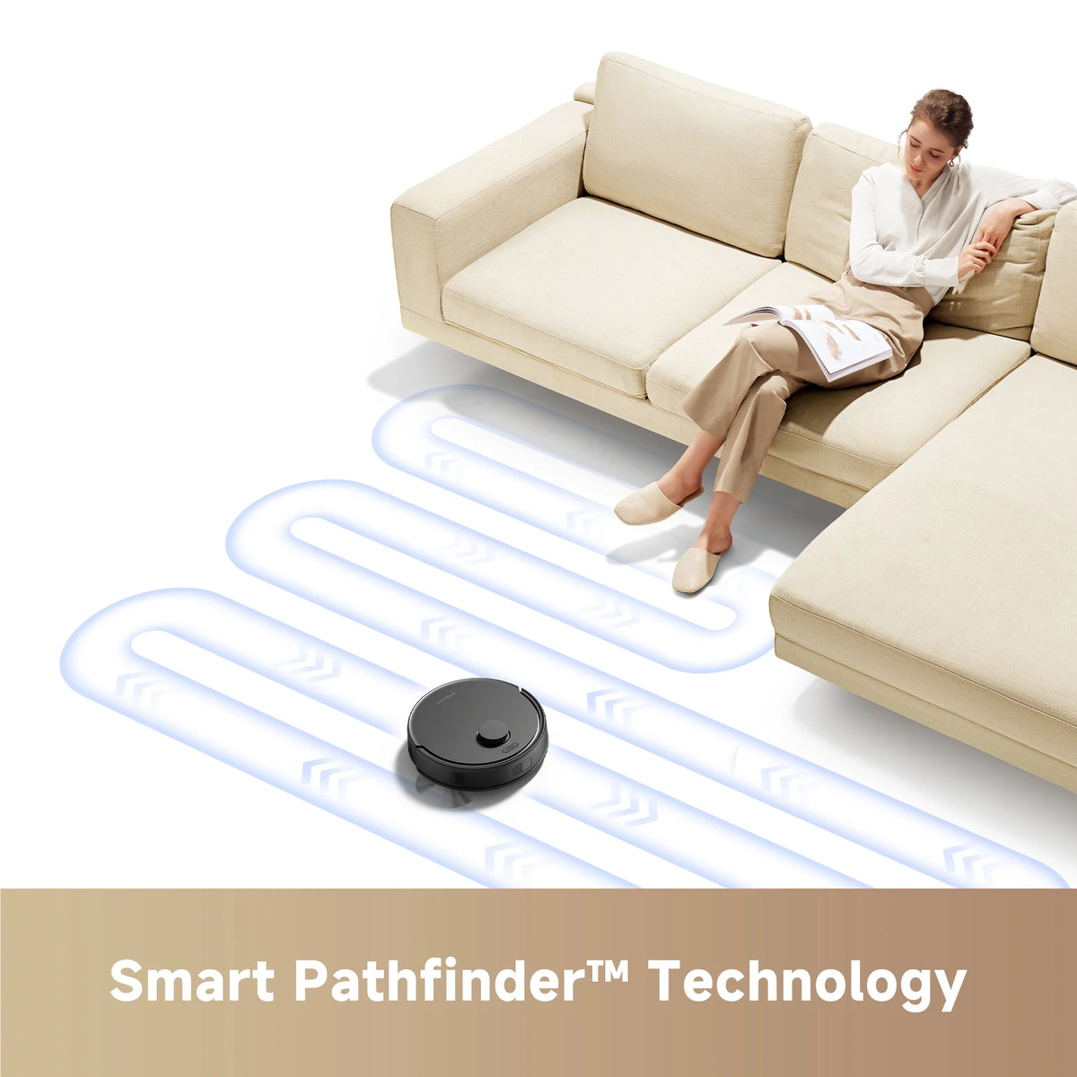 Dreame 3-in-1 E20 Plus Robot Vacuum and Mop with Smart Technology