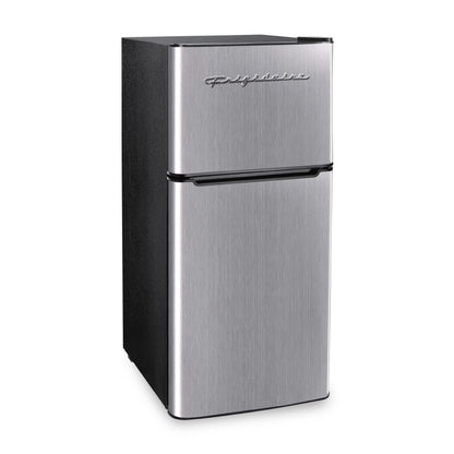 Frigidaire, 4.5 Cu. ft., 2 Door Compact Refrigerator-Chrome Trim, EFR451, Platinum