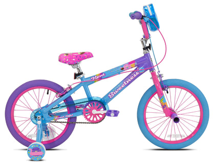 18" Sweetness Girls Bike, Purple/Pink/Blue