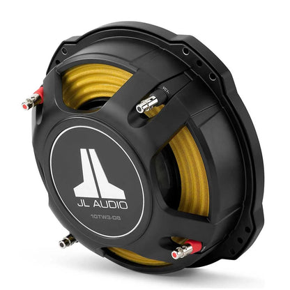 JL Audio 10TW3-D8 10" 400W RMS Dual 8-Ohm Voice Coil Shallow-Mount Car Subwoofer
