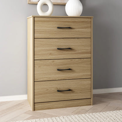 Mainstays Ardent 4 Drawer Dresser, Euro Oak