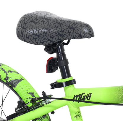 Bicycles 18" Madd Gear MG18 BMX Boy's Bike, Black and Green