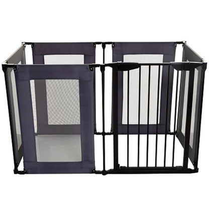 Brooklyn Converta 6 Panel Play-Pen &amp; Wide Barrier Gate