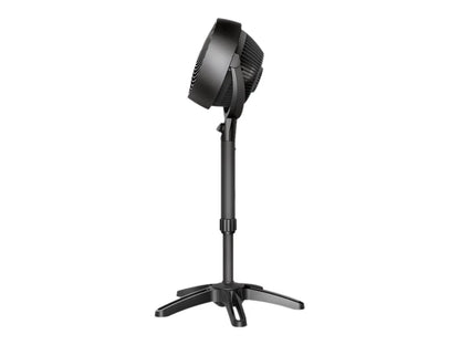 (2 pack) Vornado 683 Medium Pedestal Whole Room Air Circulator Fan, 3 Speed Control, Adjustable Standing Height, 32 to 38 Inches, Black