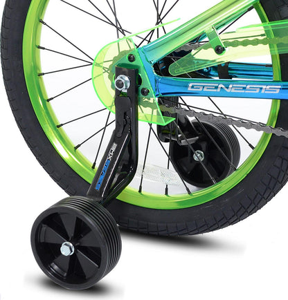 Genesis 18 Glitch Boy’s BMX Bike, Blue/Green