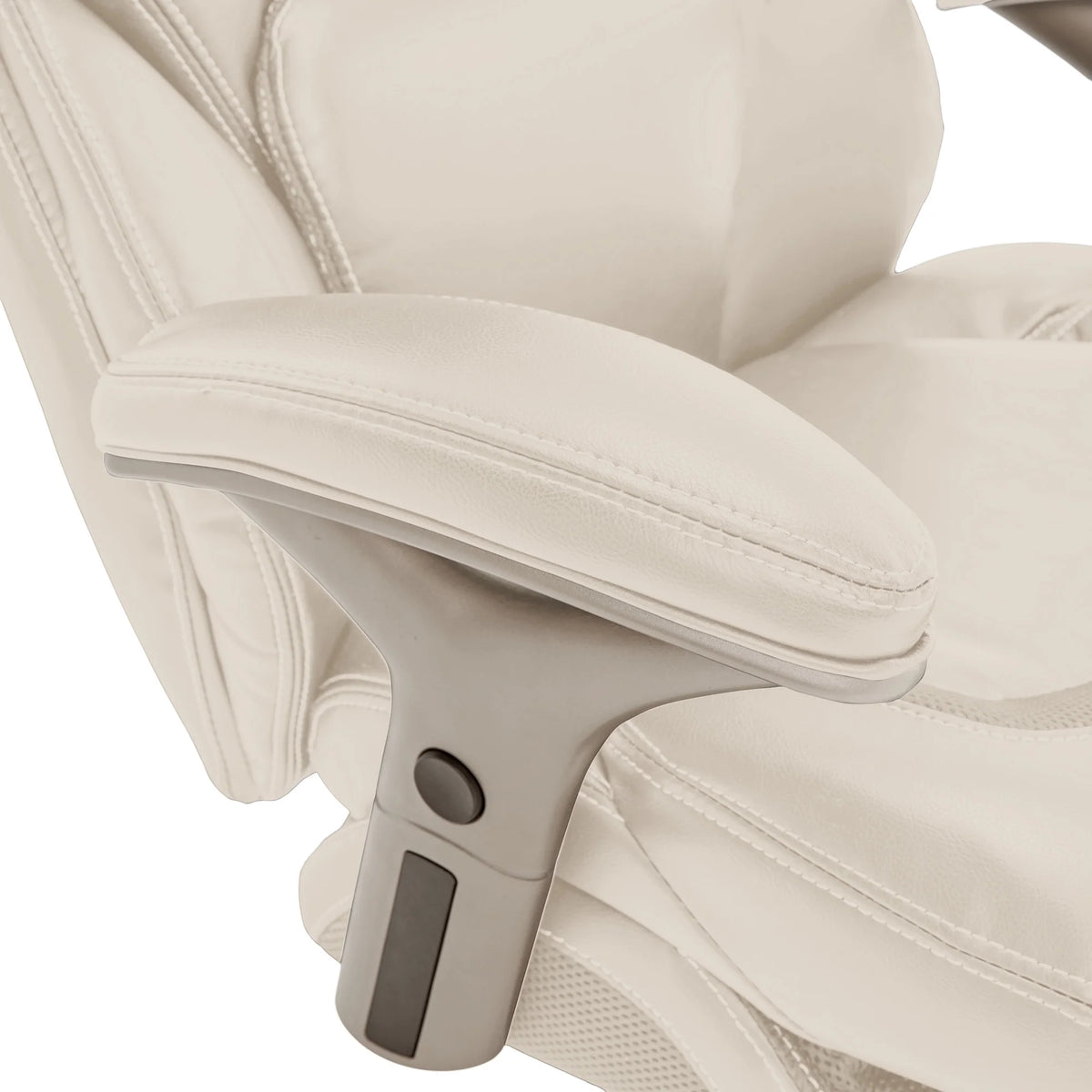 Serta Back in Motion Technology Fabric Executive Office Chair, Light Gray