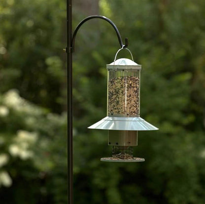 Wingscapes Autofeeder Squirrel-Resistant Bird Feeder with X-Large Capacity and Timer Control Settings, Green