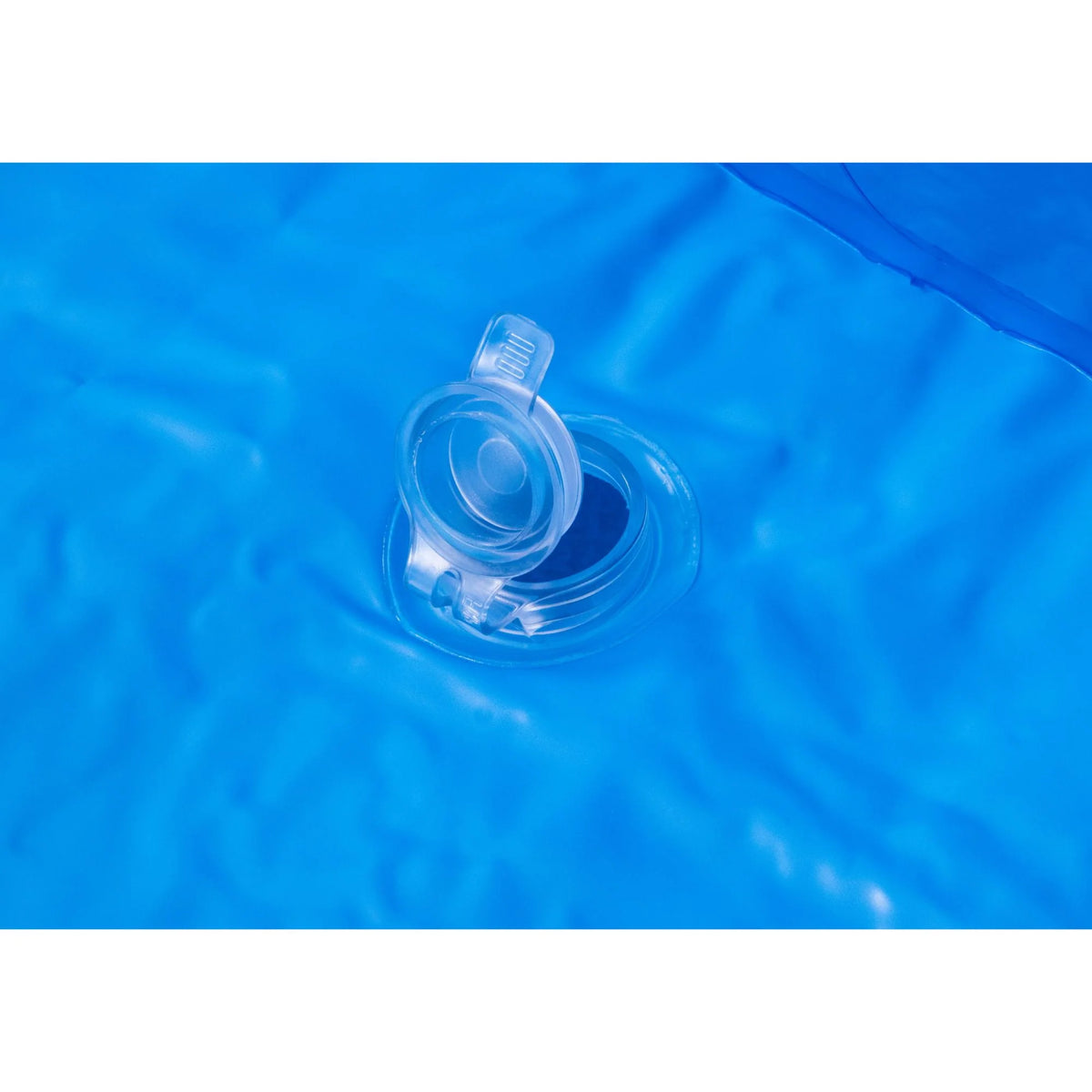 Pool Central 10' Blue and White Inflatable Rectangular Swimming Pool
