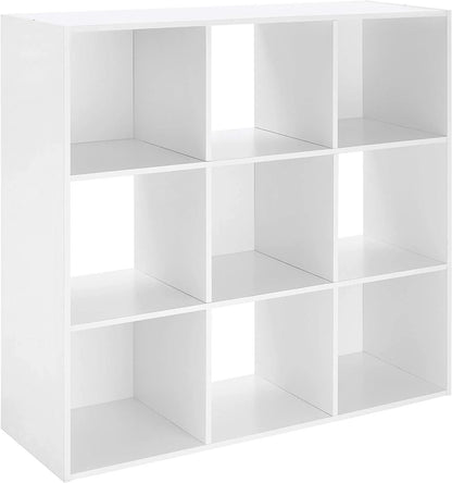 Whitmor 6422-8859-WHT 9 Cube Organizer - White