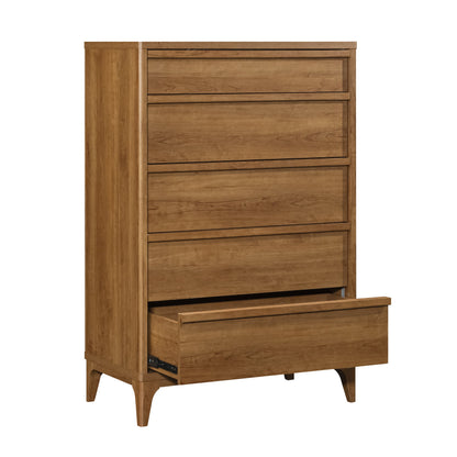 Better Homes & Gardens Greyson 5-Drawer Dresser, Acorn Finish