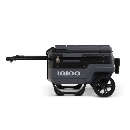 Igloo 70 QT Trailmate Journey Rolling Cooler, Carbonite Gray