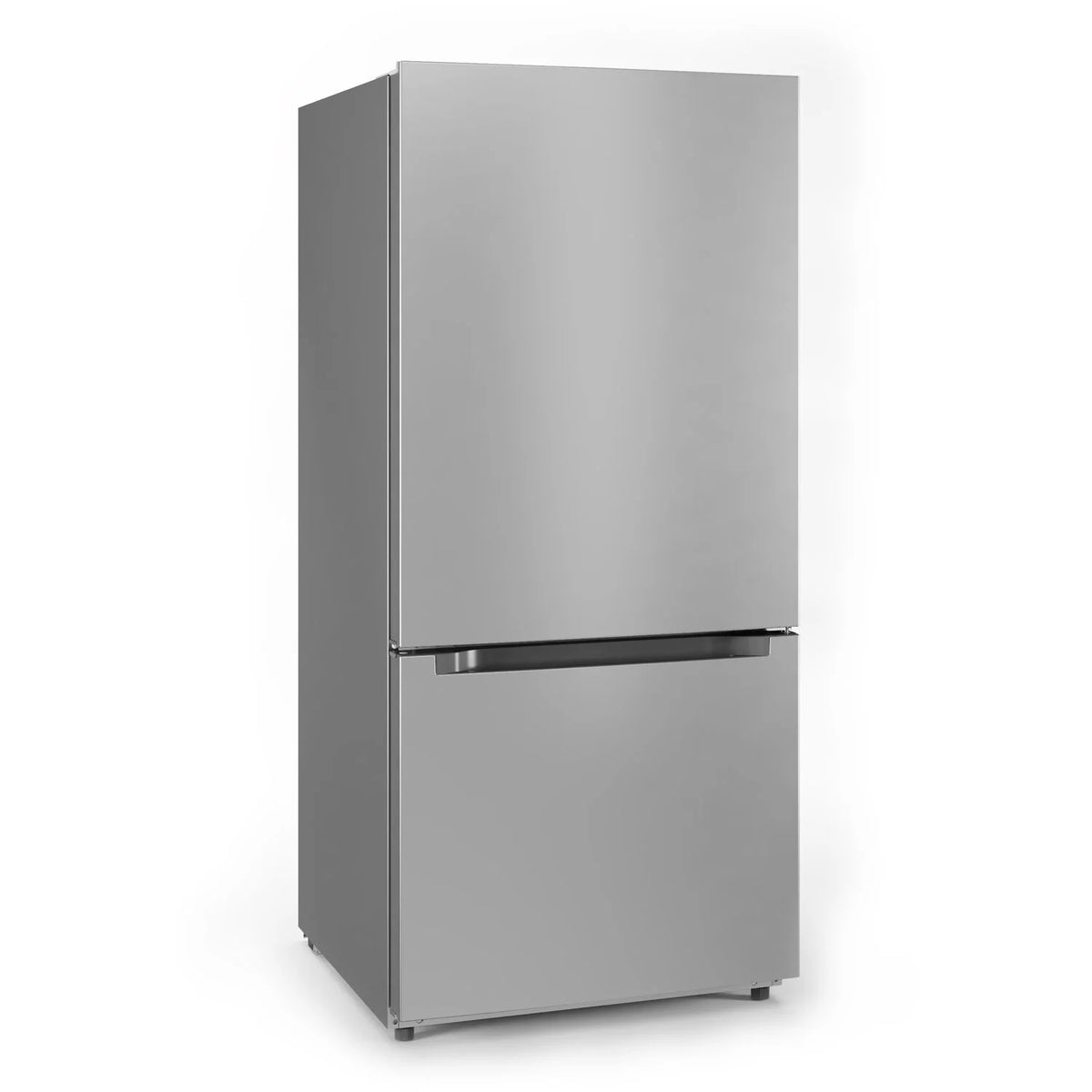 Midea 18.7-Cu. Ft. Bottom Mount Refrigerator, Stainless Steel,  MRB19B7AST