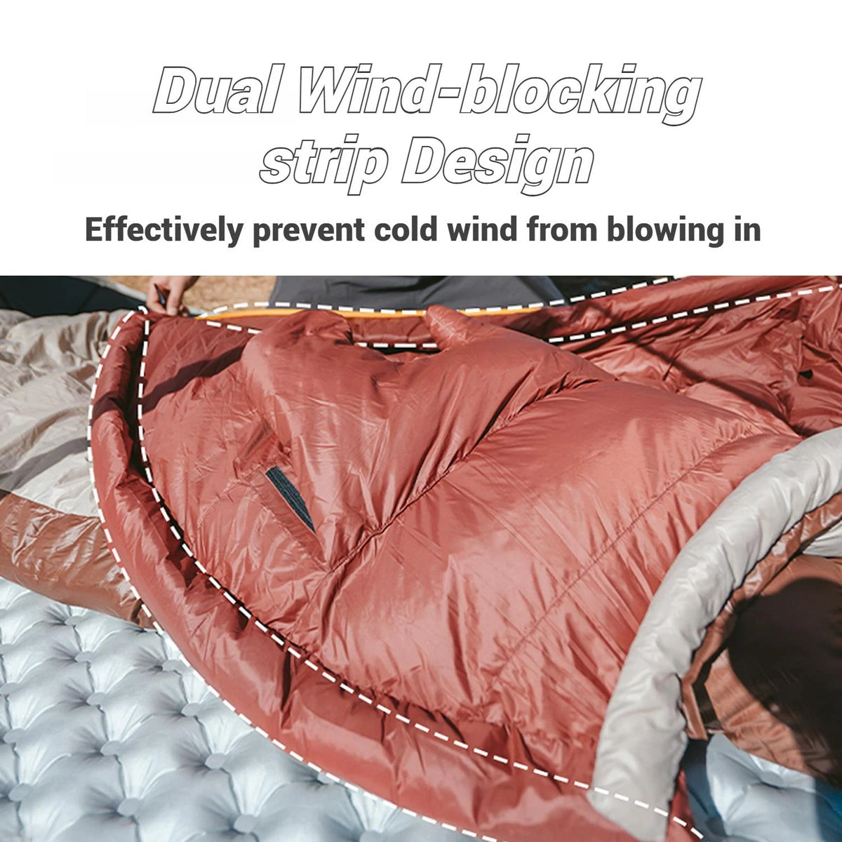 Naturehike, Mummy Sleeping Bag, Pro Outdoor Down Sleeping Bag for Cold Weather,  Water Repellent Sleeping bag with Compression Sack, High Fluffy Duck Down Filling,  For Hiking/Travel/Expedition