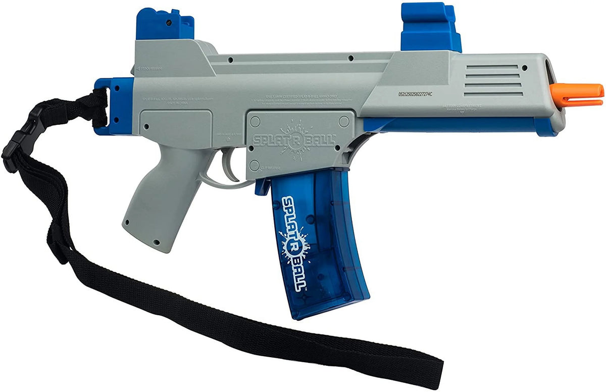 BenBoy Electric Ball Water Bead Blaster with USB Charging Cable and Sling and Sling Clip, Blue
