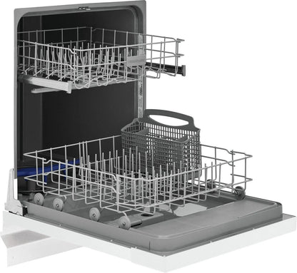 Frigidaire FDPC4221AW 24" Built-In Dishwasher, Front Control, White