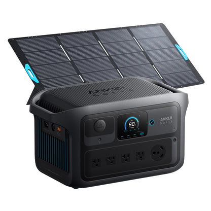 Anker SOLIX C2000X Gen 2 Portable Power Station with 400W Solar Panel