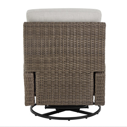Thomasville Elko 3-piece Outdoor Swivel Glider Recliner Set