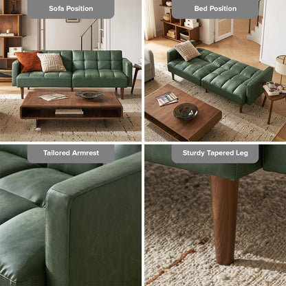 Mopio Aaron Futon Sofa Bed Old Rosa