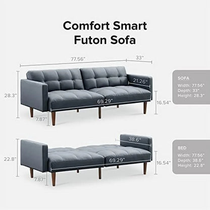 Mopio Aaron Futon Sofa Bed Old Rosa