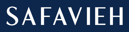 SAFAVIEH Outdoor Collection Elegant Valance 9-Foot Tilt Umbrella Navy / White