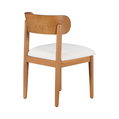Beautiful Drew Dining Room Chair by Drew Barrymore, Rich Black Finish, 2 Pack