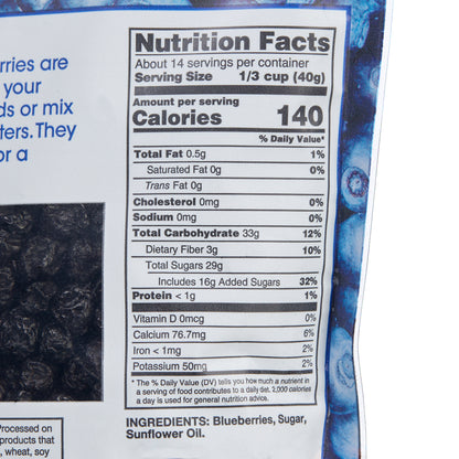 Kirkland Signature, Whole Dried Blueberries, 20 oz