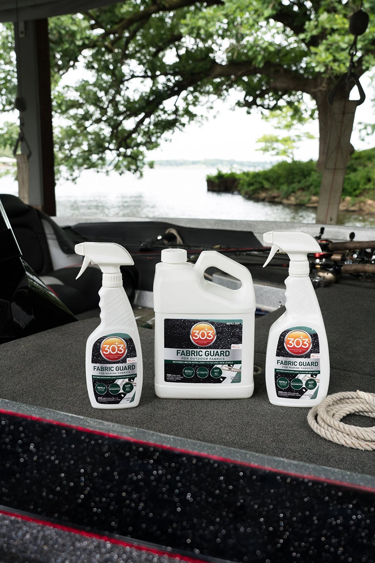 303 (30674) Fabric Guard, Upholstery Protector, Water and Stain Repellent, 128 fl. oz.