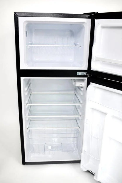 Frigidaire, 4.5 Cu. ft., 2 Door Compact Refrigerator-Chrome Trim, EFR451, Platinum