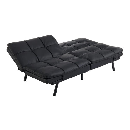 Mainstays Memory Foam Futon with 72",Black
