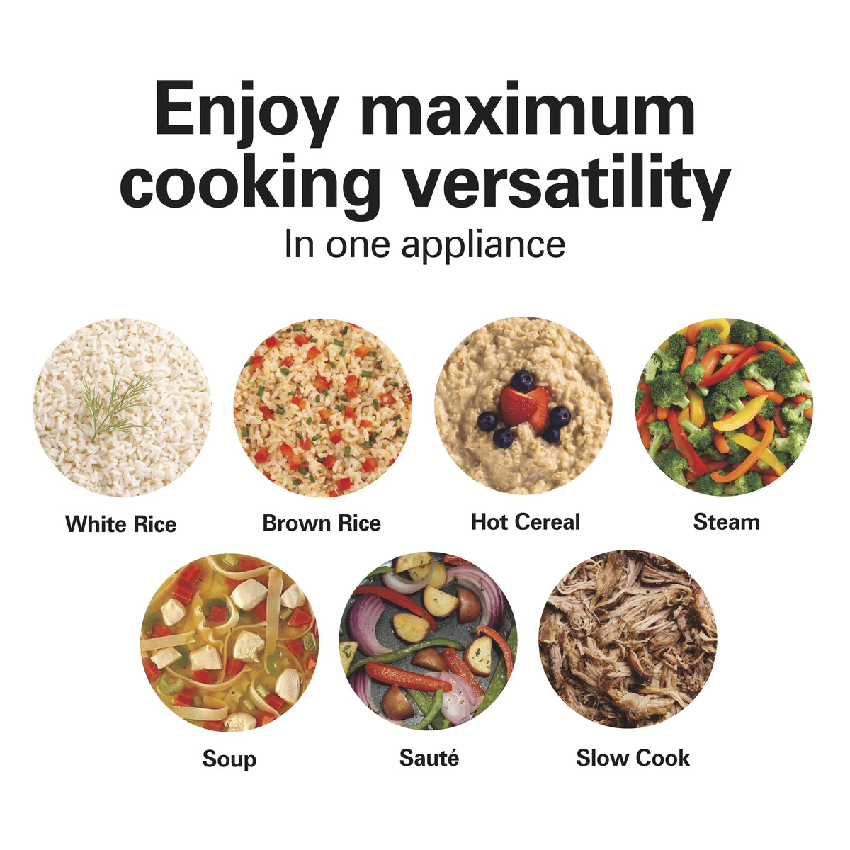Hamilton Beach Digital MultiCooker, 20 Cup Rice Cooker, Slow Cooker, Steamer Saut, Hot Cereal, Soup, & More