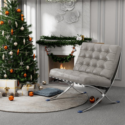 CRO Decor 30"  Accent Chair Lounge Chair in  GREY