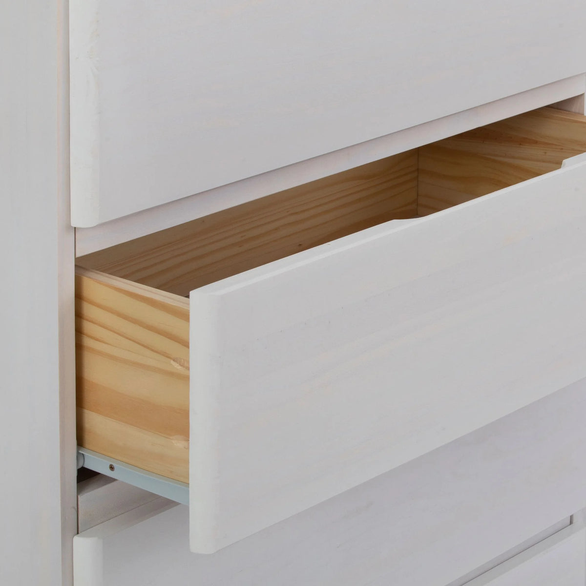 Plank+Beam Solid Wood Farmhouse 6 Drawer Dresser, Barnwood Brown