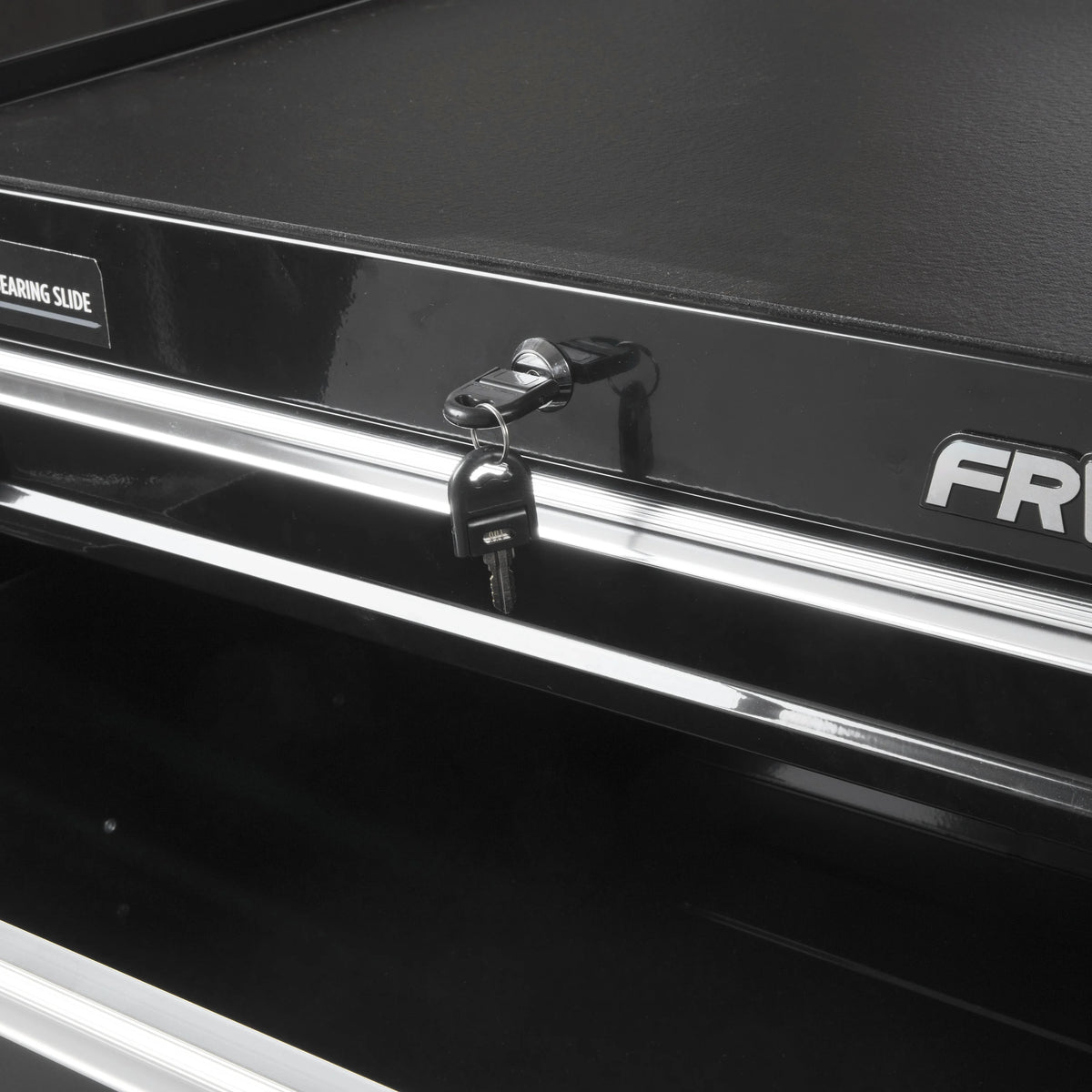 Frontier 26-inch 4-Drawer Base Cabinet Tool Chest, Metal, Black
