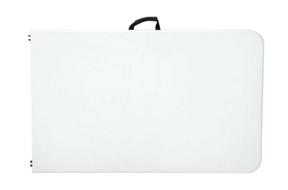 Cosco 8 Foot Centerfold Folding Table, White