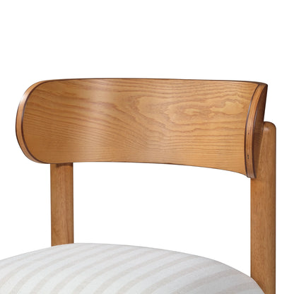Beautiful Drew Dining Room Chair by Drew Barrymore, Rich Black Finish, 2 Pack
