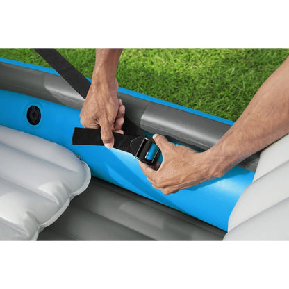 Hydro-Force Cove Champion X2 Inflatable Kayak - Two-Person Kayak Set (10 0 Long)