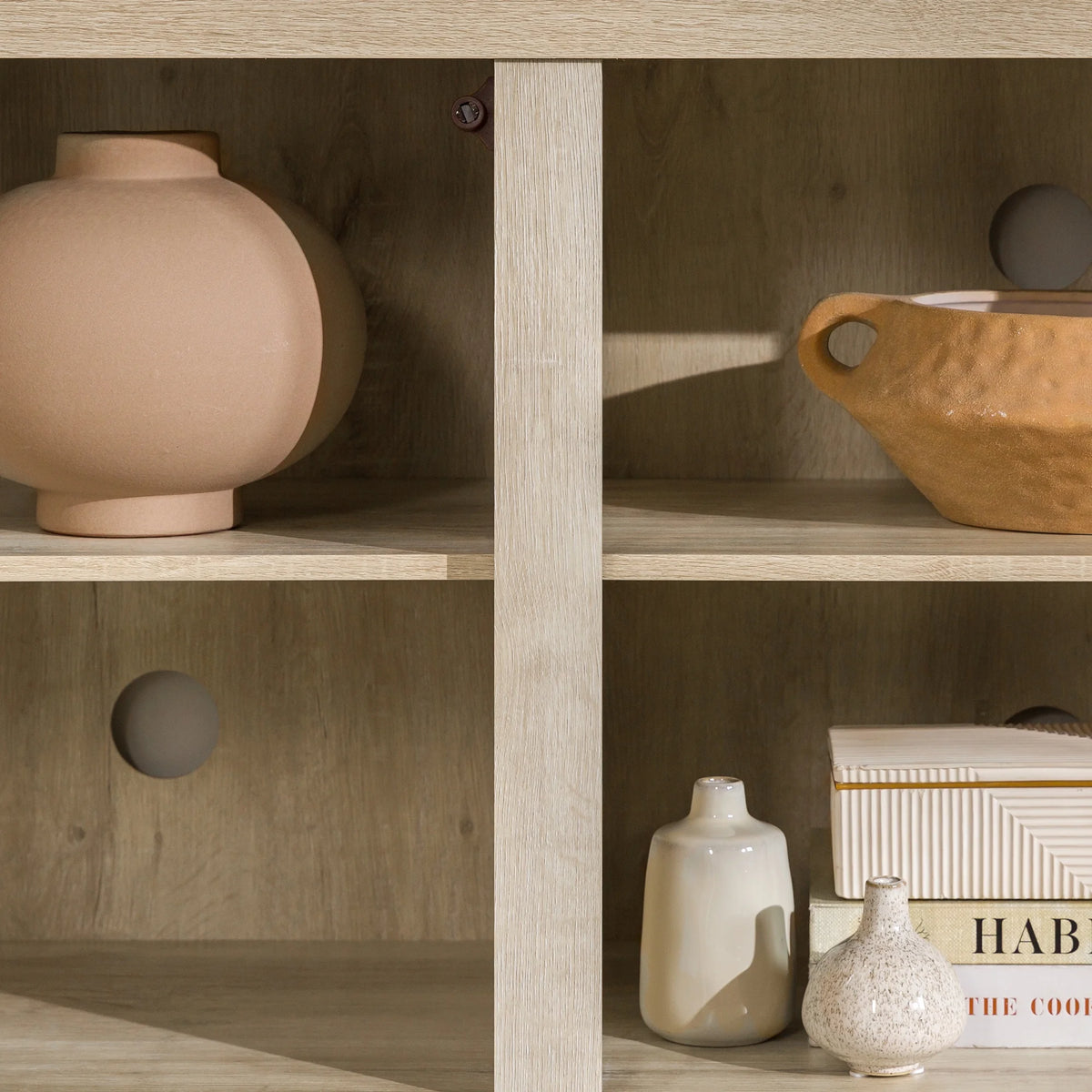 Walker Edison Modern Farmhouse Barn Door TV Stand for TVs up to 65", Grey Wash