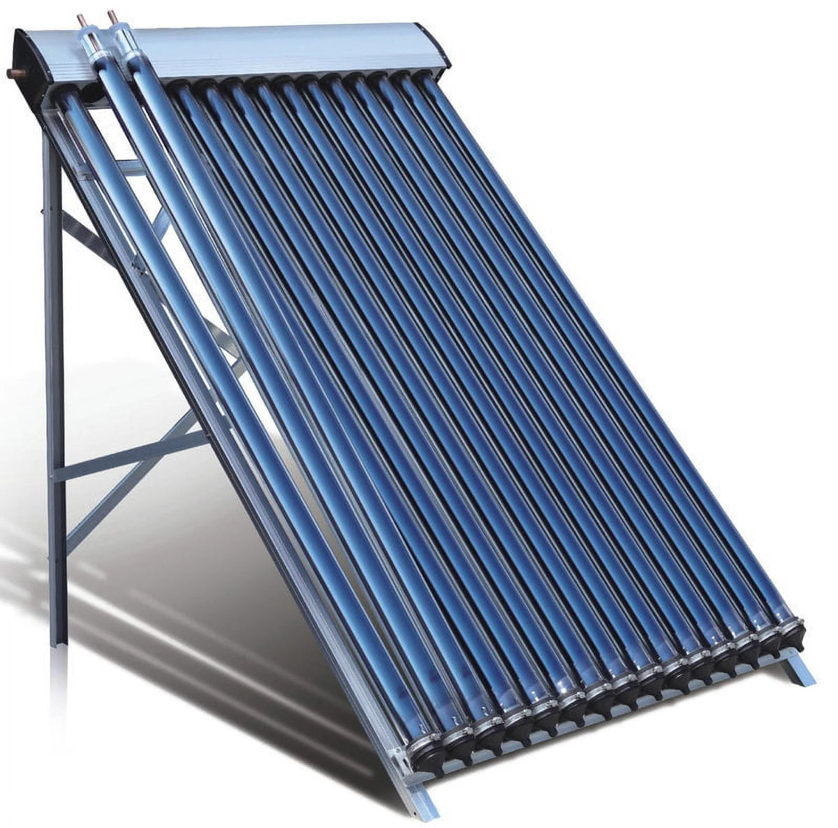 Duda Solar Water Heater Active Split System Single Coil Tank Evacuated Vacuum Tubes Hot, 100 ltr