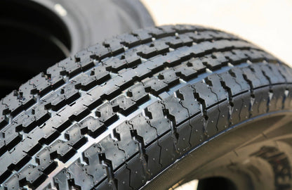 Pair of 2 Transeagle ST Radial II Steel Belted ST205/75R15 205/75R15 107/102L D 8 Ply Trailer Tires