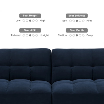 Mopio Aaron Futon Sofa Bed Old Rosa