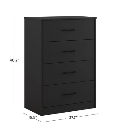 Mainstays Ardent 4 Drawer Dresser, Euro Oak