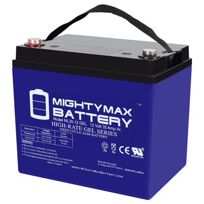 12V 35AH GEL Replacement Battery for Ihc Cub Garden 108