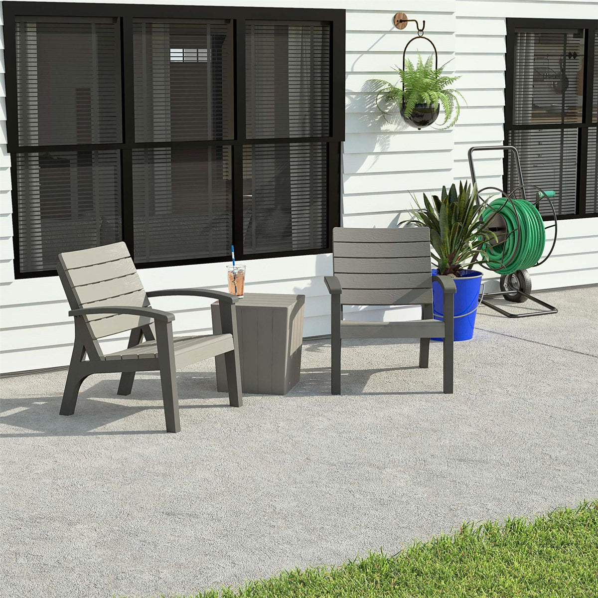 COSCO 3 Piece Resin Chat Set