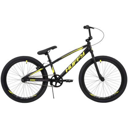 HX Cruiser 24-inch BMX Bike for Boys, Black/Yellow