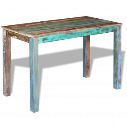 vidaXL Dining Table Kitchen Table Home Dining Room Table Solid Reclaimed Wood