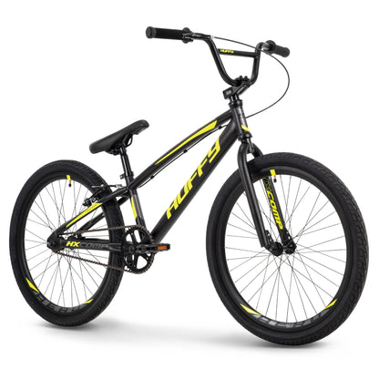 HX Cruiser 24-inch BMX Bike for Boys, Black/Yellow