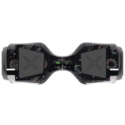 Hover-1 Evolution Hoverboard for Children, LED Headlights, 6 mph Max Speed, Midnight Blue