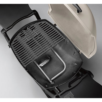 Weber Q 2200 1-Burner Portable Gas Grill, Titanium