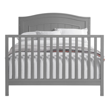 Oxford Baby North Bay 4-in-1 Convertible Crib, Snow White, GREENGUARD Gold Certified, Wooden Crib